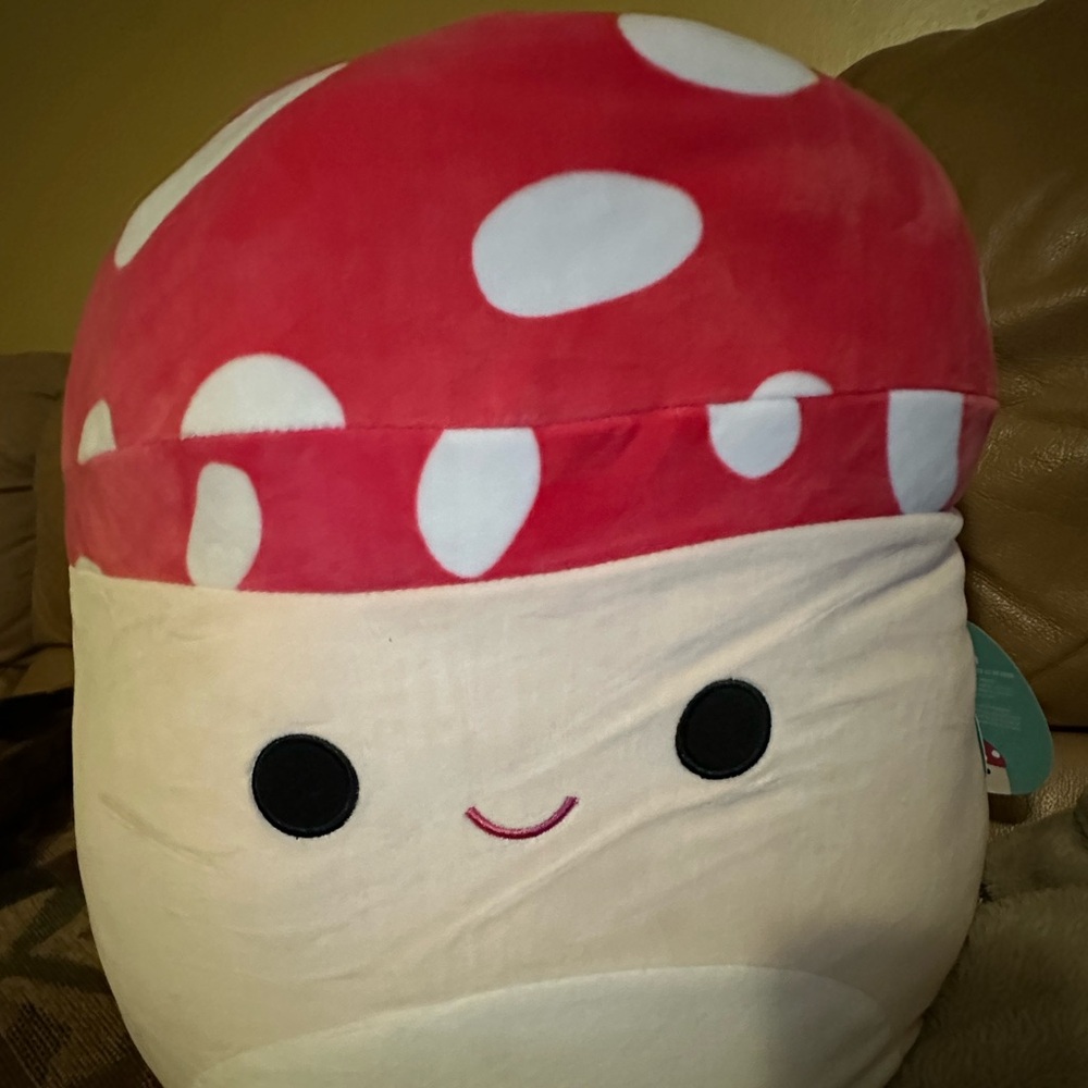 Squishmallows Original 16-Inch Malcolm Mushroom